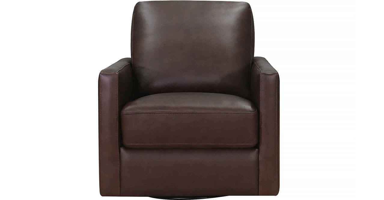 Dillon Swivel Leather Chair